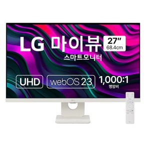 LG전자 4K UHD MyView 스마트 모니터, 27SR73U, 68.4cm