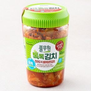 풀무원 톡톡 전라도식 썰은김치 용기형