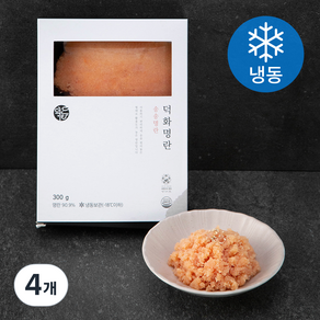 덕화명란 실속형 송송명란 (냉동), 300g, 4개