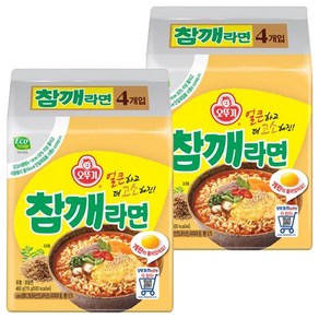 오뚜기 참깨라면 115g, 8개