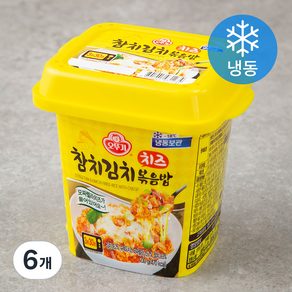 오뚜기 참치 김치 치즈 볶음밥 (냉동), 230g, 6개