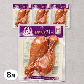 주부구단 훈제치킨 닭다리 2입, 120g, 8개