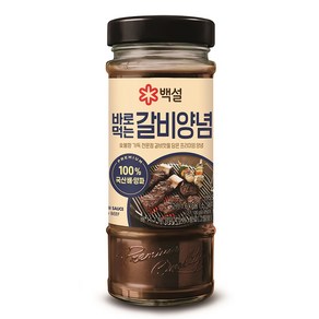 백설 갈비양념, 490g, 1개