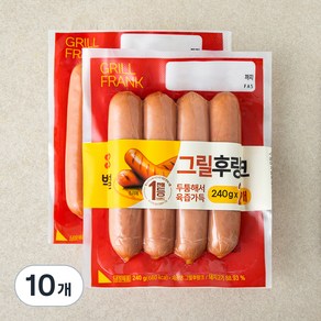 백설 그릴후랑크, 240g, 10개