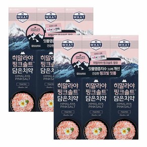 히말라야핑크솔트 밤부솔트 담은 치약 플로럴, 6개, 100g