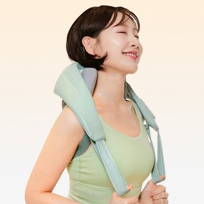 휴플러스 해피룸 무선 목어깨 안마 마사지기 CORDZERO-600, MINT (민트)