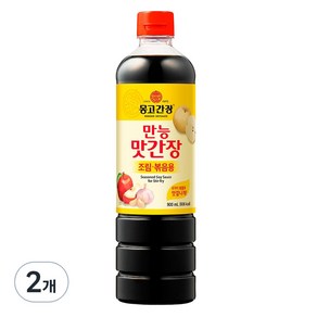 몽고식품 맛간장 조림 볶음용 만능간장, 900ml, 2개