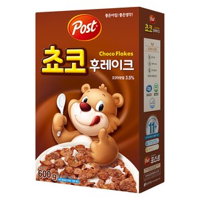 포스트 쵸코 후레이크 시리얼, 600g, 1개