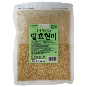 청그루 불릴 필요 없는 발효현미, 1kg, 1개