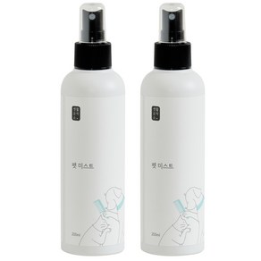 생활공작소 펫 미스트, 2개, 200ml