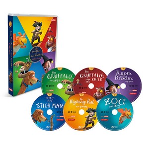 줄리아 도널드슨 BEST DVD 6종 세트 Julia Donaldson(DVD), 6CD