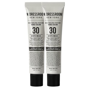 더블유드레스룸 퍼퓸 핸드크림 30 화이트머스크, 2개, 50ml