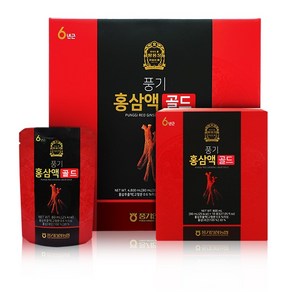 황풍정 홍삼액골드, 60개, 80ml