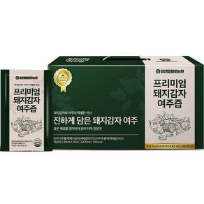 참앤들황토농원 프리미엄 돼지감자 여주즙 30p