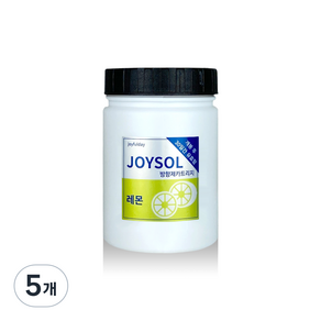 기분좋은날 방향제 카트리지 리필 레몬 소, 180g, 5개, 과일/트로피칼향