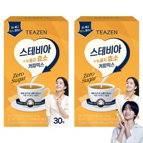 티젠 스테비아 누룽지효소 커피믹스, 10.4g, 30개입, 2개
