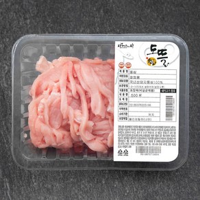 한돈 도뜰 등심 잡채용 (냉장), 500g, 1팩