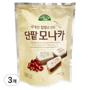 OrganicStory 찹쌀로 만든 단팥 모나카