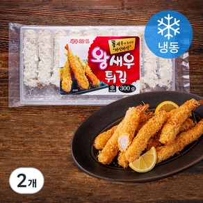 천일식품 왕새우튀김 (냉동), 300g, 2개