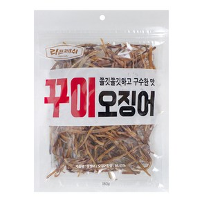 리프레쉬 꾸이오징어, 180g, 1개