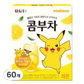 담터 포켓몬 콤부차 레몬, 5g, 30개입, 2개