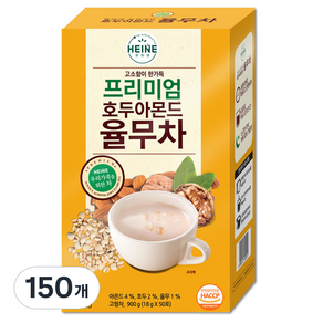 다농원 하이네 프리미엄 호두아몬드 율무차, 18g, 50개입, 3개