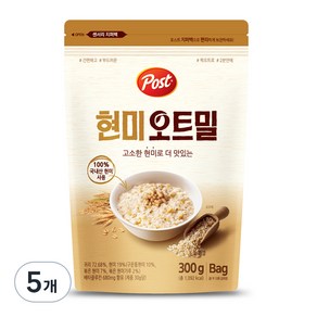 포스트 현미 오트밀, 300g, 5개