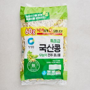 청정원 특등급 국산콩 무농약 전주콩나물, 400g, 1개