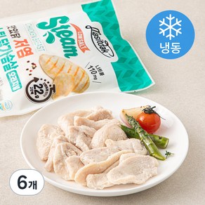 맛있닭 저염 스팀 닭가슴살 오리지널 (냉동), 100g, 6개