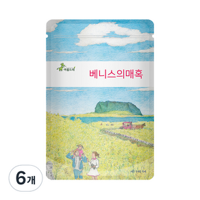 아름드레 삼각 티백 허브 차, 1.5g, 25개입, 6개