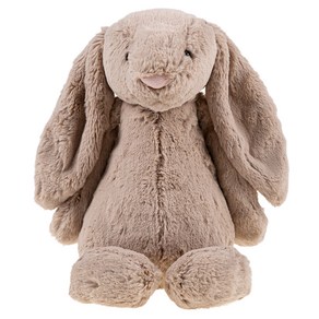 젤리캣 바쉬풀 버니 M 애착인형, 31cm, 베이지, 1개