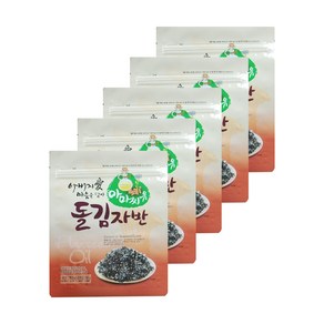 아버지愛마음을담아 아마씨유 돌김자반, 50g, 5개