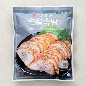 장충동왕족발 부드러운 순살족발, 500g, 1개