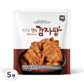 외갓집 진심 감자탕, 900g, 5개