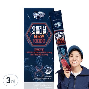 비타민마을 아르기닌 오르니틴 타우린 10000, 15회분, 150g, 3개