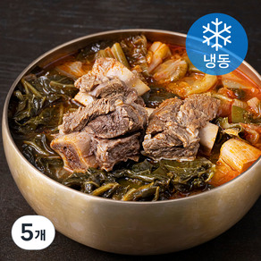 사미헌 얼큰 우거지 갈비탕 (냉동), 780g, 5개