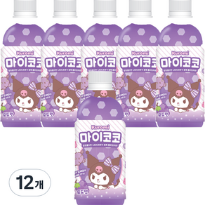 쿠로미 마이코코 포도맛, 12개, 340ml