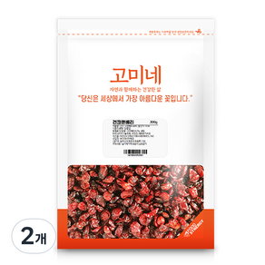 고미네 건크랜베리, 300g, 2개