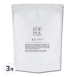 하루허브 솔잎차 대용량, 1g, 50개입, 3개