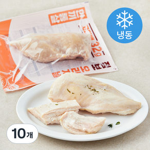 한끼통살 점보 닭가슴살 오리지널 (냉동), 150g, 1개입, 10개
