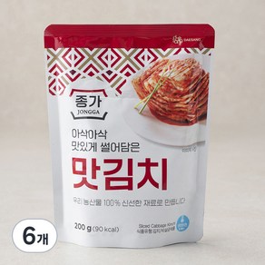 대상 종가 맛김치 파우치