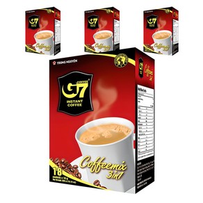 G7 3 in 1 커피믹스, 16g, 18개입, 4개