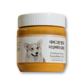 에버그린 헴프 피넛버터 CBD 강아지용 200g