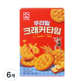 우리밀 크래커 타임 18.5g x 4p