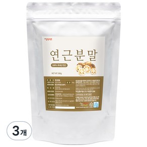 갑당약초 연근 가루, 300g, 3개