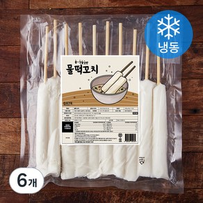 다예 물떡꼬치 (냉동), 600g, 6개