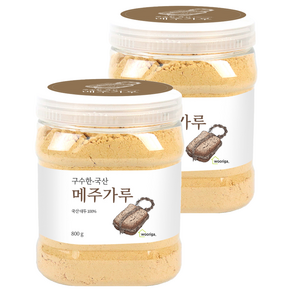 우리가스토리 전통 재래식 고운 메주가루, 800g, 2개