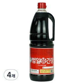 범일 불간장, 1.7L, 4개