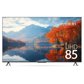 와이드뷰 4K UHD LED 대형TV, 215cm(85인치), WV850UHD-E01, 스탠드형, 방문설치