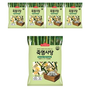 일광제과 죽염 사탕, 280g, 5개
